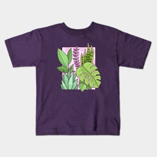 Framed Plants Kids T-Shirt